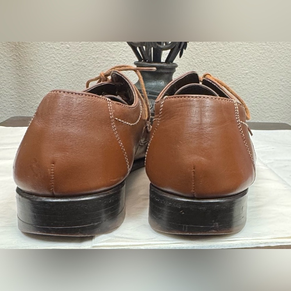 J.B. Ebrard Men’s Leather Dress Shoes Size 9.5 US Timeless Mexican Craftsmanship - Picture 9 of 10